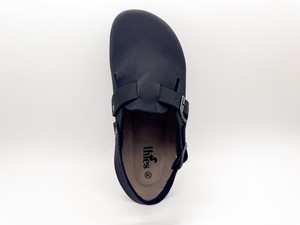 thies 1856 ® Eco Bio Backstrap Clog vegan obsidian grey from COILEX