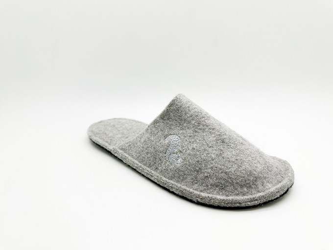thies 1856 ® Cozy Alpaca Slipper grey (W/M) from COILEX