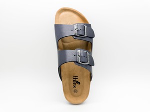 thies 1856 ® Eco Leather Sandal charcoal (W/M/X) from COILEX