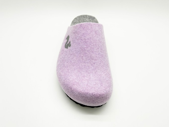 thies 1856 ® Recycled PET Bio Clog vegan lilac (W/X) from COILEX