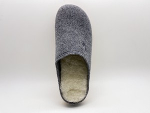 thies 1856 ® Recycled Wool Slippers grey yellow (W) from COILEX