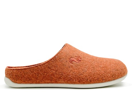 thies 1856 ® Recycled PET Slipper vegan rust (W/X) from COILEX
