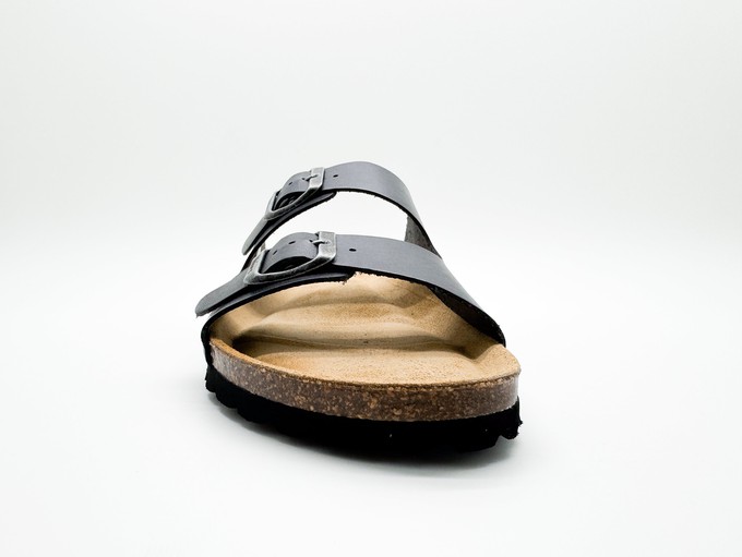 thies 1856 ® Eco Leather Sandal charcoal (W/M/X) from COILEX
