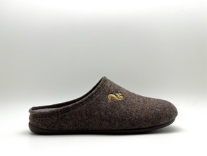 thies 1856 ® Recycled PET Slipper vegan dark brown from COILEX