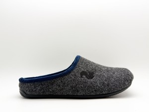 thies 1856 ® PET Piping Slipper vegan dark grey navy from COILEX