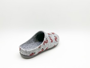 thies 1856 ® Recycled PET Squirrel Slipper Kids vegan light grey (K) from COILEX