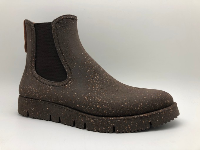 nat-2™ Rugged Prime Chelsea Cork grey brown (W) | 100% waterproof rainboots from COILEX