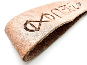 nat-2™ Leather Keychain red wine from COILEX