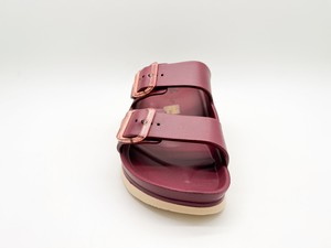 thies 1856 ® Ecofoam Double Sandal vegan bordeaux beige from COILEX