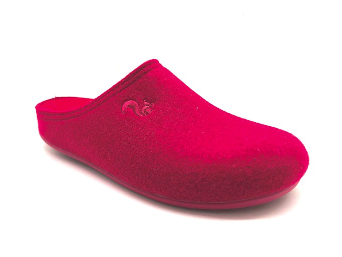 thies 1856 ® Recycled PET Slipper vegan bordeaux (W/M) from COILEX