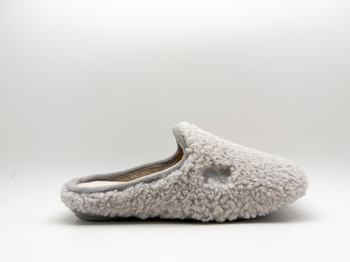 thies 1856 ® Rec Soft Teddy Slipper vegan ivory from COILEX