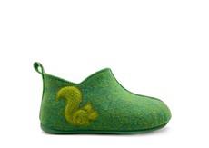 thies 1856 ® Kids PET Slipper Boot vegan green (K) via COILEX