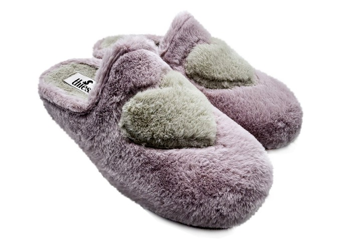 thies 1856 ® Rec Heart Slipper pale rose love from COILEX