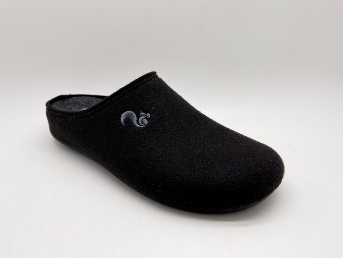 thies 1856 ® Recycled PET Slipper vegan black (W/M/X) from COILEX