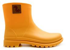 thies ® Bio Rainboot orange juice vegan (W) | 100% waterproof biodegradable rainboots via COILEX