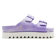 thies 1856 ® Ecofoam Plateau Sandal Two-Tone vegan white lavender (W) via COILEX