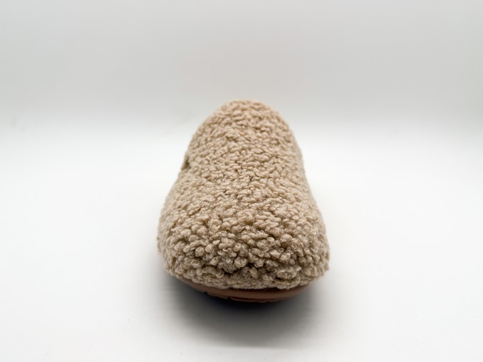 thies 1856 ® Rec Soft Teddy Slipper vegan sand from COILEX