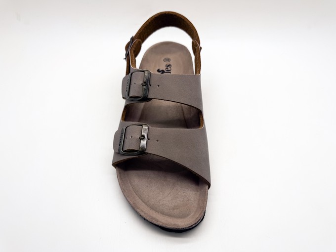 thies 1856 ® Eco Bio Backstrap Sandal vegan elephant grey from COILEX