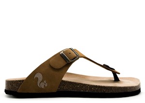 thies 1856 ® Eco Bio Thong Sandal vegan cognac (W/M/X) from COILEX