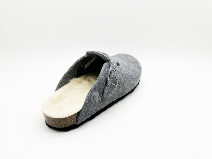 thies 1856 ® Recycled Wool Clog light grey (W/M/X) from COILEX
