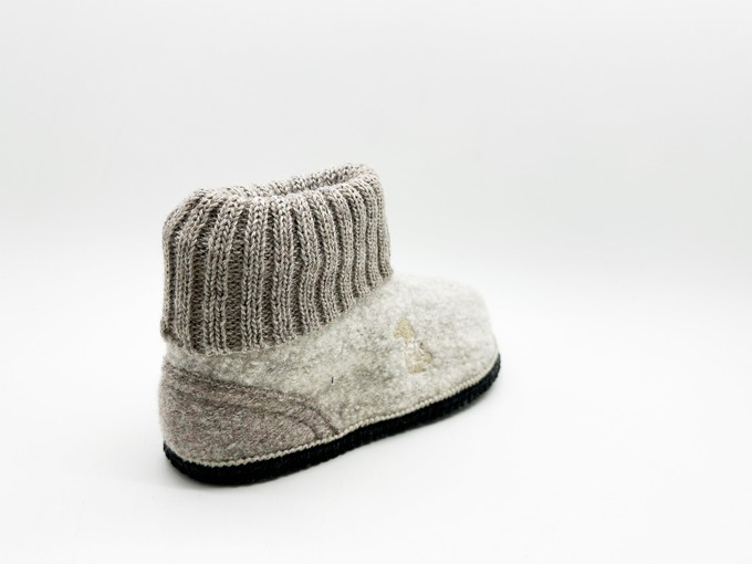 thies 1856 ® Mountain Wool Slipper Boot beige (K) from COILEX