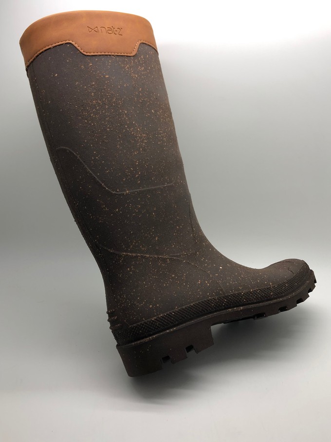 nat-2™ Rugged Prime Bully vegan cork (M) | 100% waterproof rainboots from COILEX