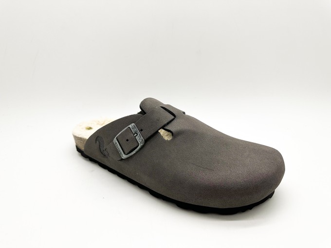 thies 1856 ® Eco Bio Warm Clog vegan charcoal (W/M/X) from COILEX