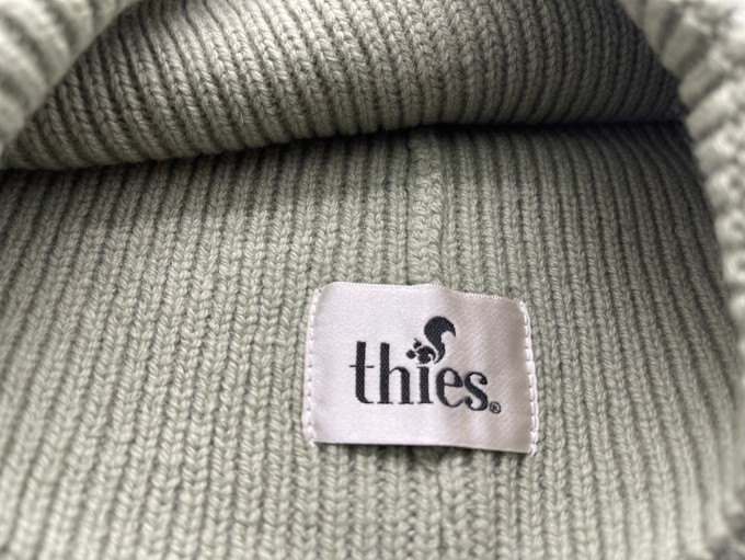 thies Eco Wool Beanie sage (W/M/X) from COILEX