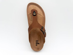 thies 1856 ® Eco Bio Thong Sandal vegan cinnamon from COILEX