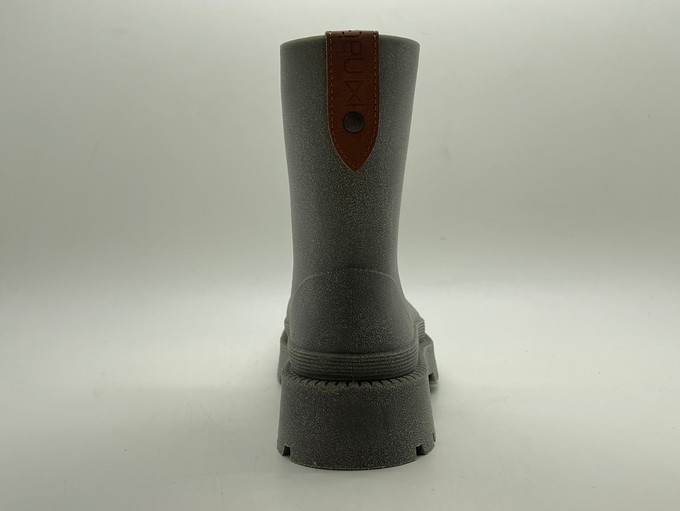 nat-2™ Bio Boot grey green vegan (W) | 100% waterproof biodegradable rainboots from COILEX