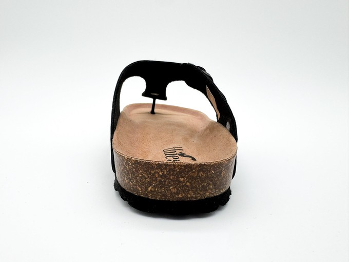 thies 1856 ® Eco Bio Thong Sandal vegan dark brown from COILEX