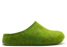 thies 1856 ® Recycled PET Slipper vegan green (W/M) via COILEX