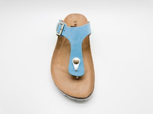 thies 1856 ® Rec Bio Thong Sandal vegan turquoise (W/X) from COILEX