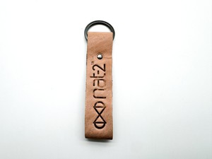 nat-2™ Leather Keychain red wine from COILEX