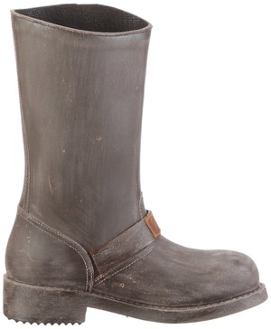 nat-2™ Rugged Prime Biker grey brown (W) | 100% waterproof rainboots from COILEX