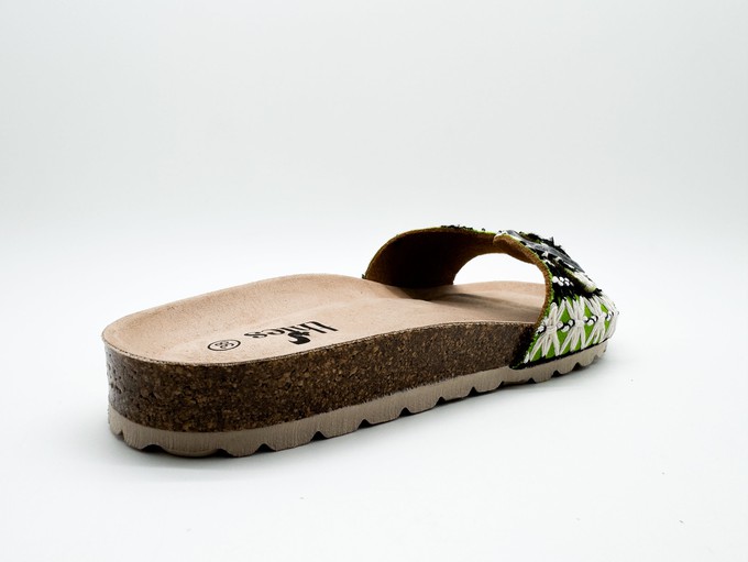 thies 1856 ® Eco Boho Strap Sandal vegan green (W/X) from COILEX