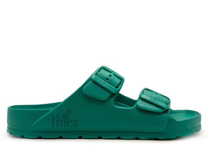 thies 1856 ® Ecofoam Sandal vegan aquamarine from COILEX
