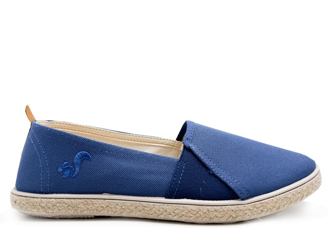 thies ® Organic Cotton Espadrille vegan indigo (W/X) from COILEX