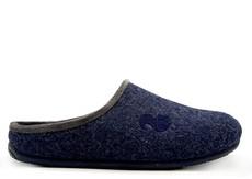 thies 1856 ® PET Piping Slipper vegan dark navy via COILEX