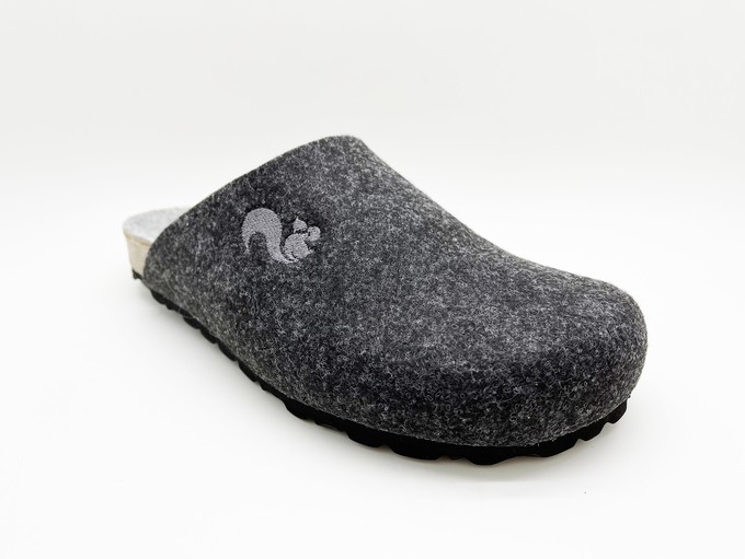 thies 1856 ® Recycled PET Bio Clog vegan anthracite mint (W/M/X) from COILEX