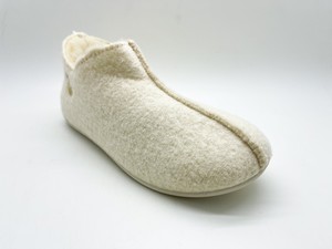 thies 1856 ® Slipper Boots off white with Eco Wool (W) from COILEX