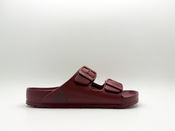 thies 1856 ® Ecofoam Sandal vegan bordeaux from COILEX