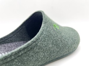 thies 1856 ® Recycled PET Slipper vegan forest green (W/M/X) from COILEX