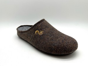 thies 1856 ® Recycled PET Slipper vegan dark brown from COILEX