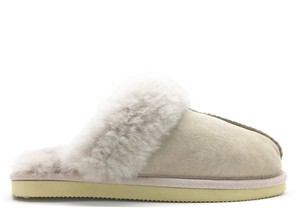 thies 1856 ® Sheepskin Slipper grey cream (W) from COILEX