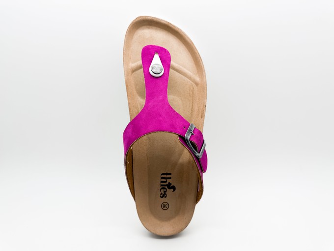 thies 1856 ® Rec Bio Thong Sandal vegan orchid pink (W/X) from COILEX