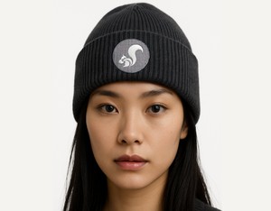 thies vegan Recycled Beanie dark grey from COILEX