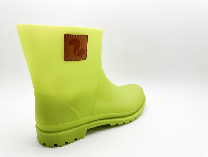 thies ® Bio Rainboot lime vegan (W) | 100% waterproof biodegradable rainboots from COILEX