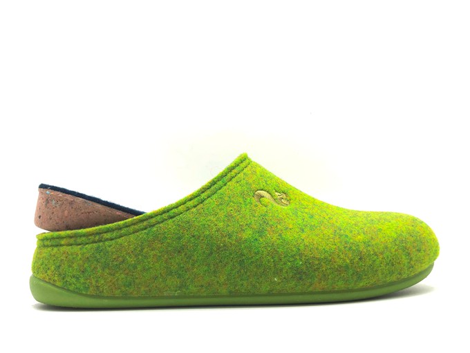 thies 1856 ® Recycled PET Slipper vegan pistachio green (W/M) from COILEX