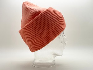 thies vegan Organic Beanie salmon from COILEX